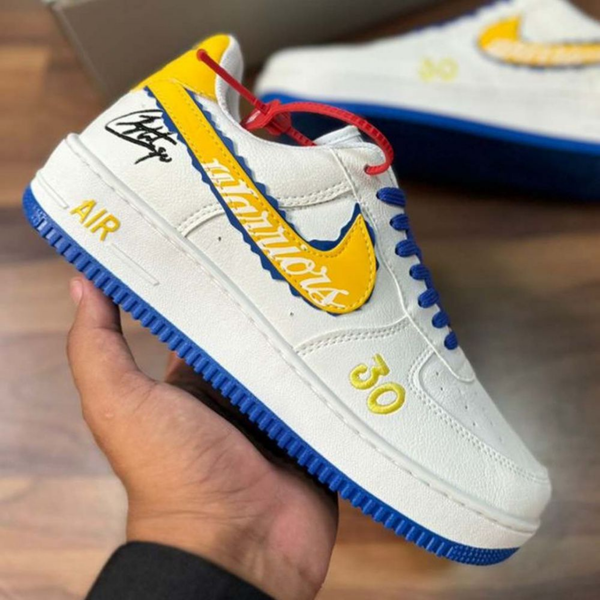 Tênis Air Force 1 - Golden State Warriors