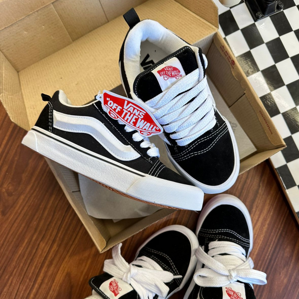 TÊNIS Vans KNU- preto/branco