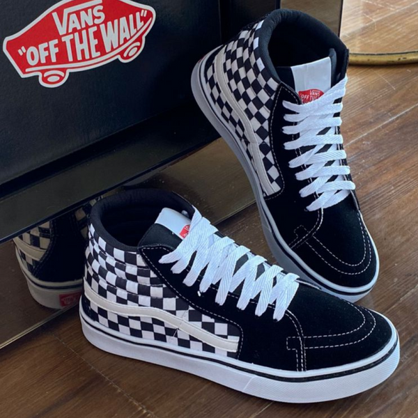 Tênis SK8-HI Botinha - Xadrez