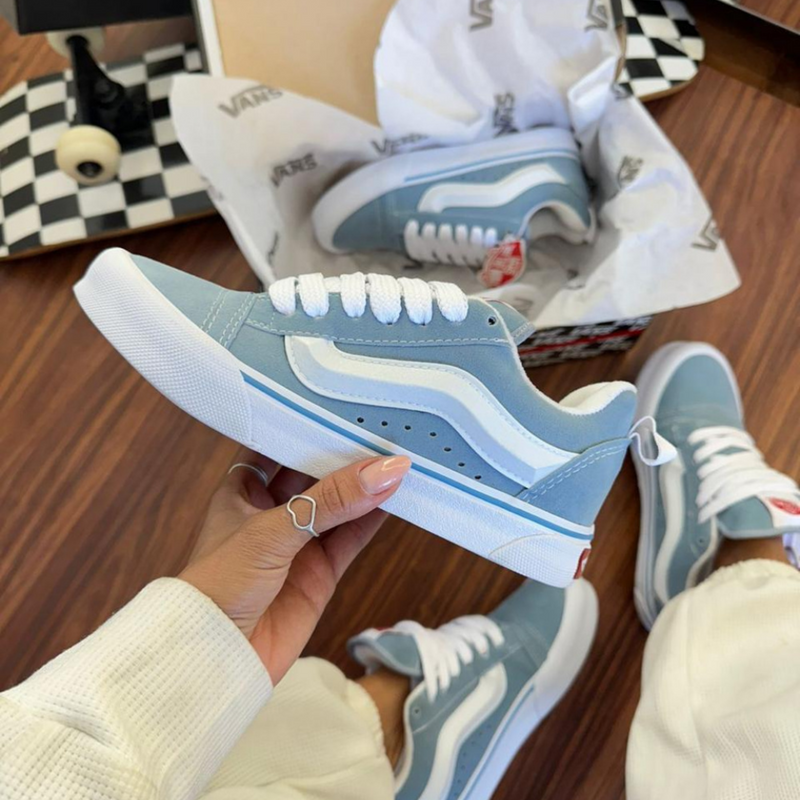 TÊNIS Vans KNU- azul bebe