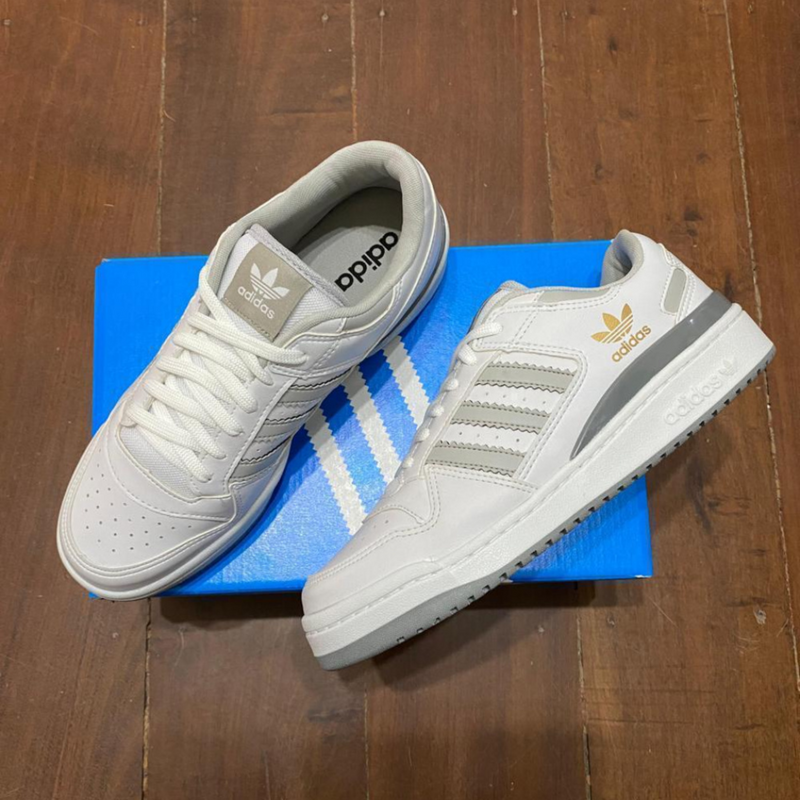 Tênis Forum Low 84 ADV - Cinza/Branco
