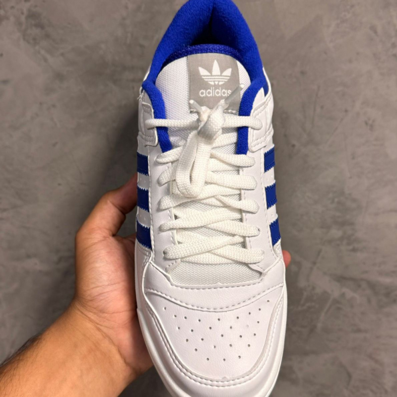 Tênis Forum Low 84 ADV - branco/royal