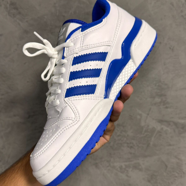 Tênis Forum Low 84 ADV - branco/royal